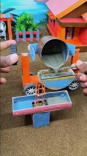 mini bridge pillar making video | mini construction project video prat2#short #youtubeshorts