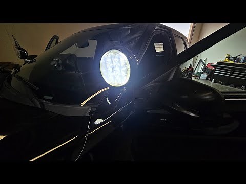 Halogen spotlight Bulb to LED replacement police interceptor