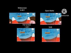 The Vibetoons Movie (2025) | Widescreen vs full screen Vs Open matte VS VHS