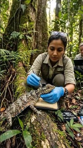 Scientists Film Real Flying Dragon From Its Own ‎Eyes — First Time Ever Caught on Camera‎