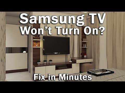 Troubleshooting a Samsung TV That Won't Turn On
