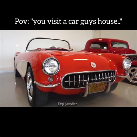 "Every car guys dream house.."🔥#car#edit#expgamditzofficial