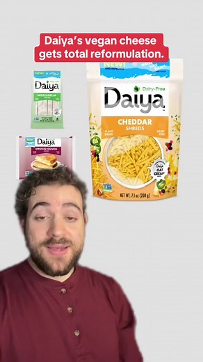 Daiya Plant-Based Cheese Revamped with New Oat Cream Blend | Food News