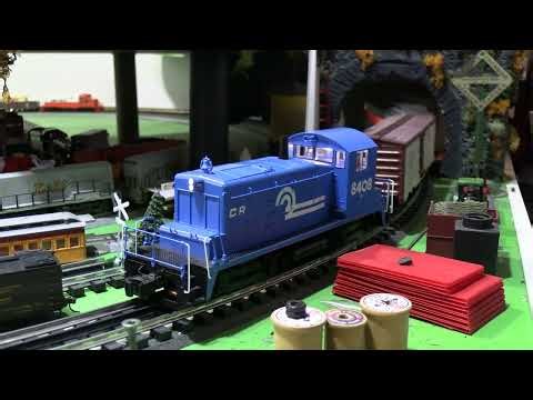 LIONEL Legacy Conrail EMD SW1 Diesel Switcher Test Run