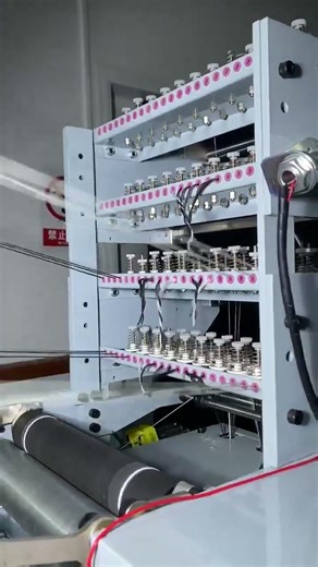 Fancy Crochet Machine in Operation | Decorative Cord & Lace Manufacturer