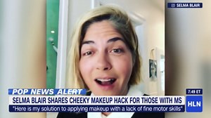 Selma Blair shares candid makeup tutorial