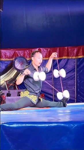 Diabolo Juggling Miami Youth Fair Circus Reel Ancient Art of Skill & Precision. #diabolo #juggling