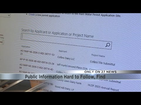Tracking documents tied to data center construction sites