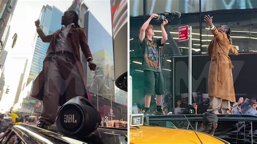 Offset Creates Calamity in Times Square Announcing New Album