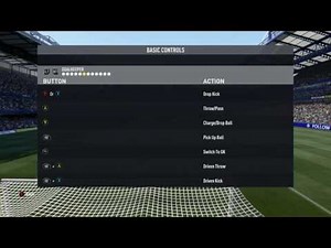 FIFA 18 Controls and Buttons for Playstation, XBox, PC & Nintendo Switch