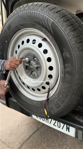 Mahindra Thar and Thar roxx reverse camera in stock android system #thecarman #indore