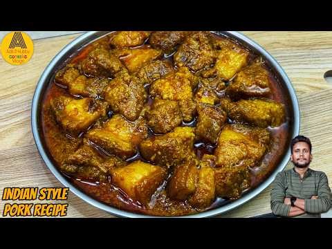 Indian Style Pork Curry Recipe | Masaledar Spicy Pork Curry | Easy & Tasty Pork Curry Recipe