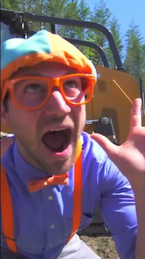 Blippi's EXCAVATOR Song! #Shorts