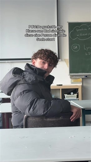 POV: Staring in Class and Feeling the Connection