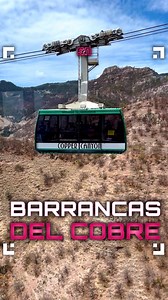 Las Barrancas del Cobre estan conformadas por siete cañones con una extensión de 60mil km2 y es casi 2 veces mayor en profundidad que el gran cañón de Arizona, estos acantilados se elevan hasta 1,300 metros de altura en la Sierra Tarahumara. 📍Barrancas del Cobre, Chihuahua | Soy Nativo
