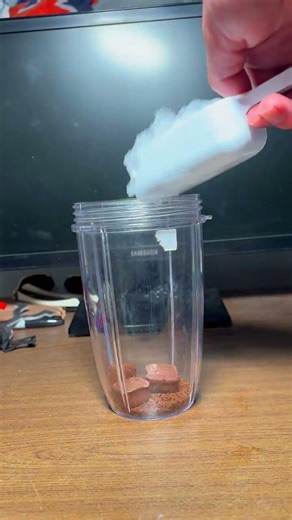 The simplest Milky Way frappe hack #coffee #shorts #hack