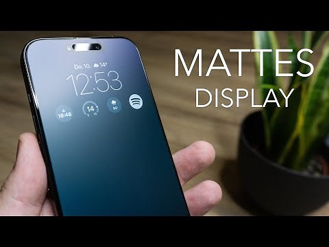 Mattes Panzerglas iPhone 16 Pro | Mit oder ohne schwarzen Rahmen?