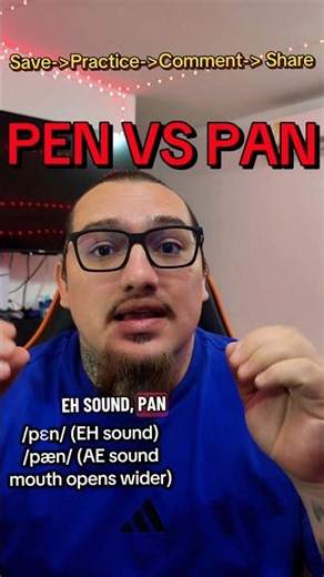 PEN vs PAN: English Pronunciation for Spanish Speakers ( /pɛn/ vs /pæn/ )