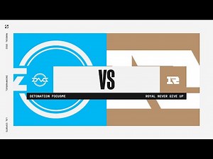 Worlds 2022: Fase de Entrada | Royal Never Give Up x DetonatioN FocusMe (Jogo 4)