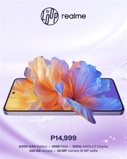 Get ready to wreak havoc in the battlefield 🎮 Play it your way with Realme 14T 5G and Realme 5G. Enjoy a blazing-fast 120Hz AMOLED display, smooth 5G performance, seamless precision with AI Ultra Touch Control, and a 6,000mAh battery that keeps you in the zone longer. Prices start at P14,999. Now available at select The Loop stores, with more locations coming soon: • SM City Baguio • SM Center Dagupan • UP Town Center • Ayala Malls Feliz • SM Makati • Mitsukoshi BGC • Lucky China Town • Ayala M