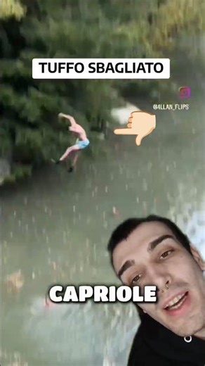 Il tuffo più sbagliato della storia…💀