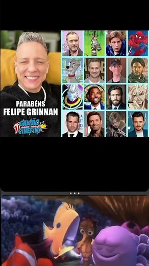 Voice Actors of the Animation Finding Nemo
