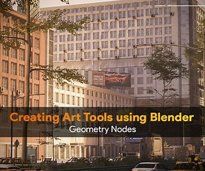 ArtStation - Procedural Art Tool Creation in Blender – Geometry Nodes to Unreal Engine Workflow | Tutorials