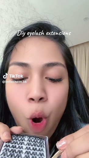 Bella Khan: DIY Eyelash Extensions Tutorial | Lashberry Glue & More