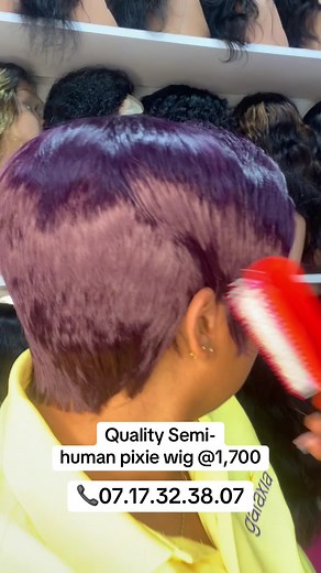Quality Semi-human Pixie Wig @1,700 - 17 Colors - Hair & Beauty