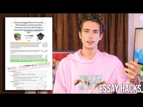 How I was ALWAYS Under the Word Count for EVERY University Essay | Essay Technique