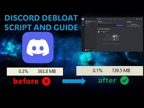 🔥Discord Optimization Guide and Script For lower RAM and CPU usage 2025🔥