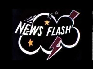 Muppet News Flash with Sesame Street Newsflash intro