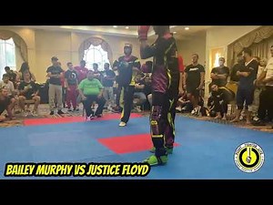 Bailey Murphy vs Justice Floyd - Mayan Challenge #karate