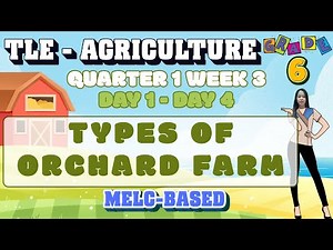 GRADE 6 TLE-AGRICULTURE 6 QUARTER 1 WEEK 3 // TYPES OF ORCHARD FARM