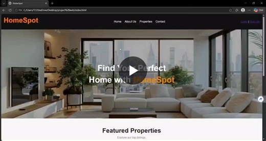 Web Development Project – HomeSpot 🏡💫 This semester, we worked on a Front-End web project called “HomeSpot” as part of our Web Development course. The idea behind the project was to create a… | Mayvel Ashraf | 44 comments