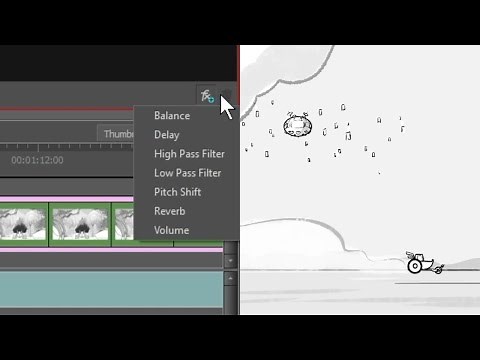 Storyboard Pro 20: Using the Audio Effects Stack with Filters