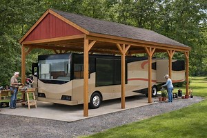 20x40 RV Carport Plans - PDF Download - Etsy