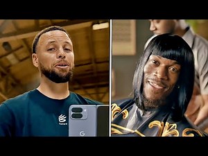Steph Curry and Jimmy Butler New Google Pixel Ad. Funny Acting and Jimmy Butler New Hairstyle