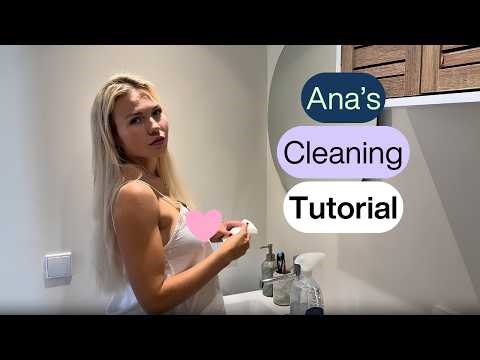 [4K] Gentle Mirror Cleaning | Fresh & Luminous Home Reset with Ana