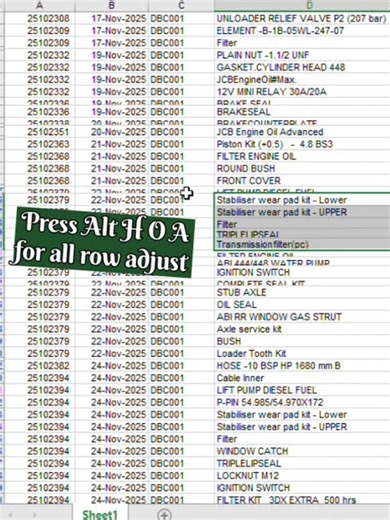 How to Effortlessly Adjust Columns & Rows in Minutes!"#Excel#viral #pivottable