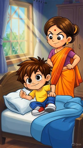 Sleep vs Mom 😂 | Toony Funny #shorts