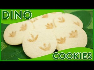 HOW TO MAKE DINOSAUR FOSSIL COOKIES - NERDY NUMMIES - Videos For Kids