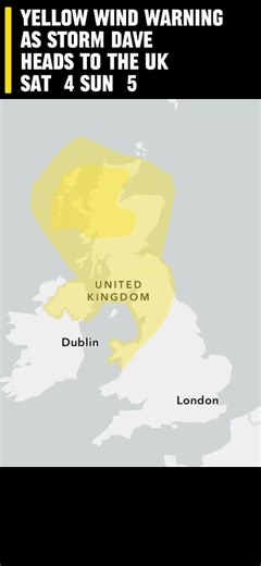 Yellow Wind Warning | April 4/5 | Storm Dave Incoming
