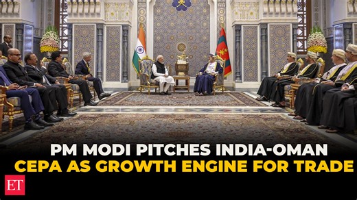 🇮🇳🏙️ ‘Mini #India in #Muscat’: PM #Modi addresses community, highlights growth and ties with #Oman 🌟🤝 https://tinyl.co/47fn | The Economic Times