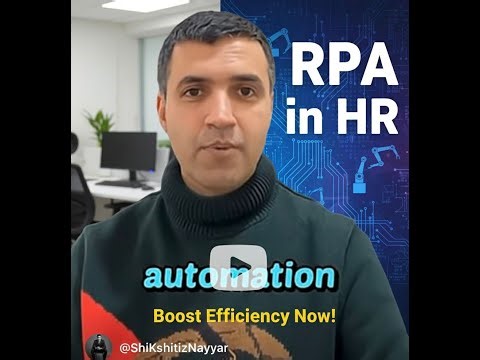 RPA in Human Resource - Day 7 Video Series