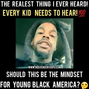 Wow this is the realest thing I've heard in YEARS‼️💯💯 | Independent Dope