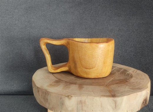 Handmade Walnut Kuksa, Personalized Wood Camping Mug,wooden Coffee Mug - Etsy