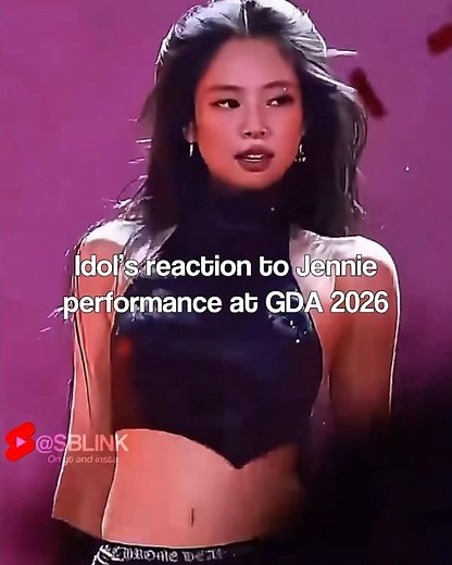 Idol’s reaction to Jennie #shorts #blackpink #fypシ #jennie