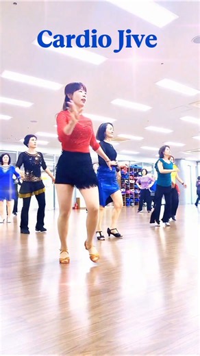 Cardio Jive Linedance # Easy Intermediate #자이브#라인댄스#홍쌤라인댄스#세종시라인댄스