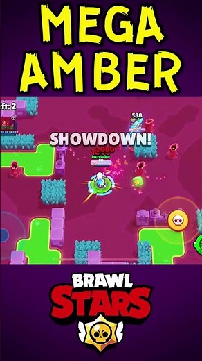 Amber Dominates in a Fierce Brawl Stars Battle! 🔥
